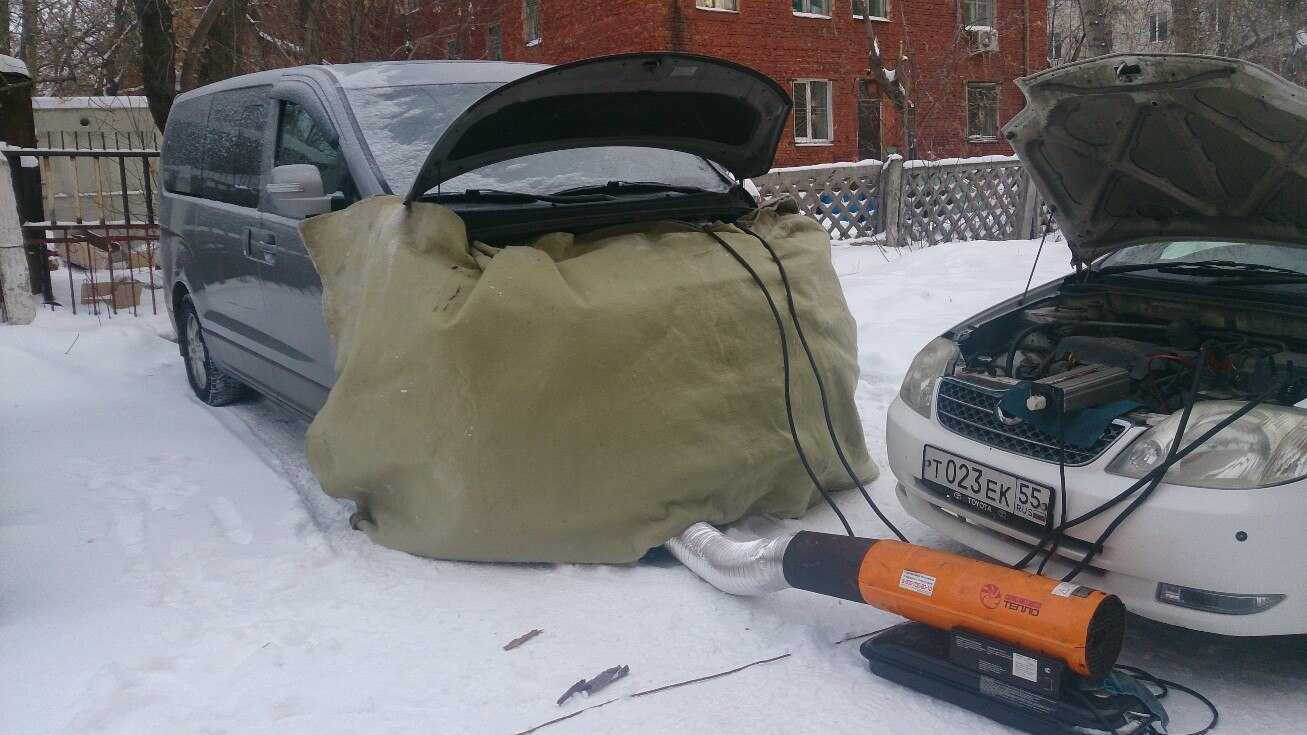 Как отогреть автомобиль зимой?