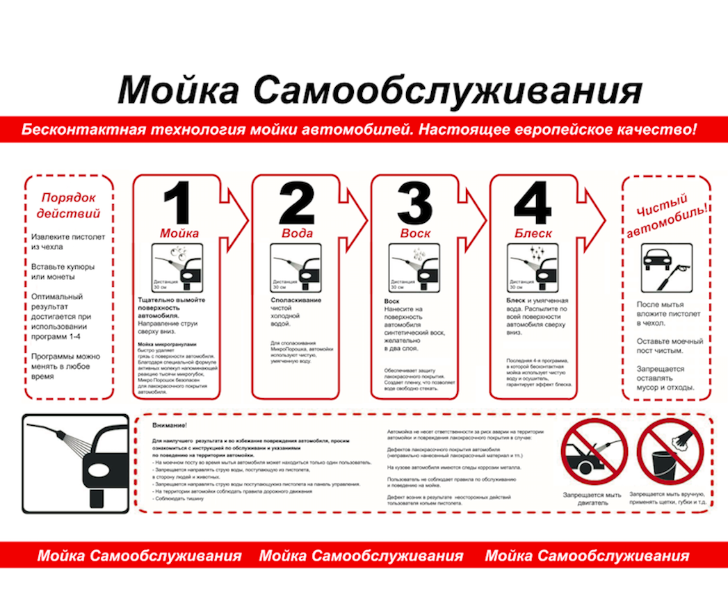 Как работать на автомойке?