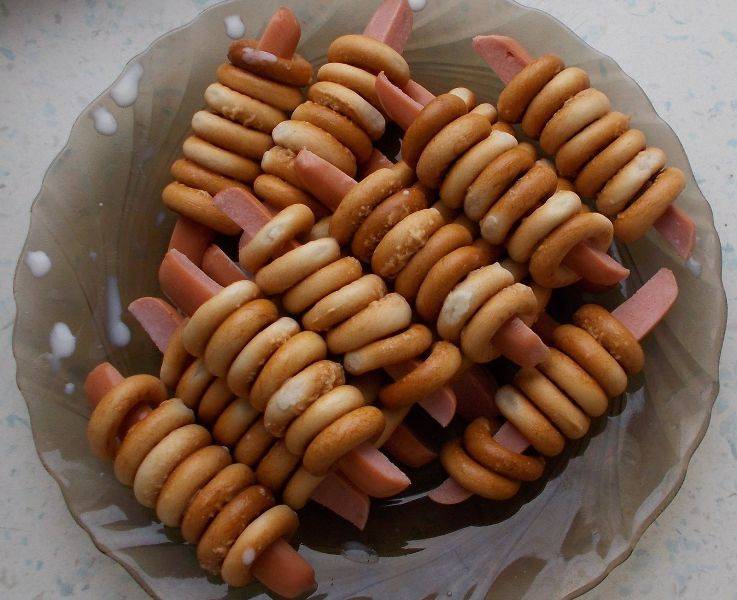 Сосиски свиные домашние