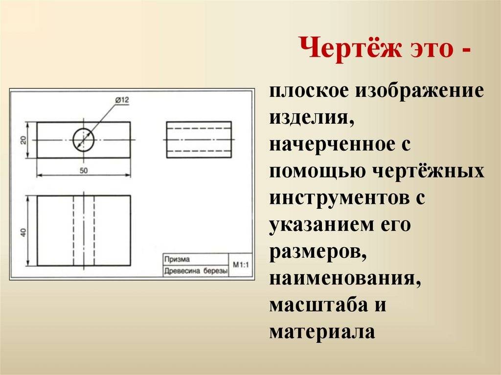 Чем отличается эскиз от чертежа?