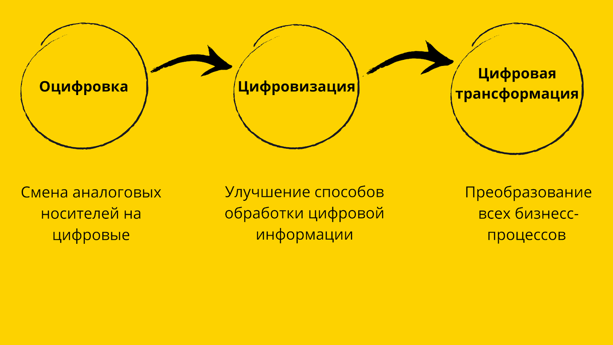 Как отличить цифровую трансформацию от цифровизации | рбк тренды