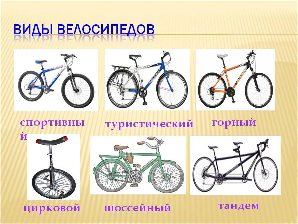 Разница между горным и дорожным велосипедом