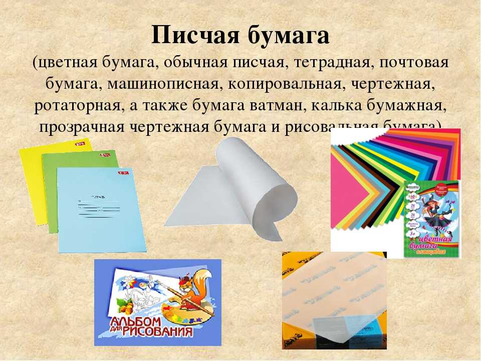 Виды бумаги и картона в полиграфии. (цветность печати)