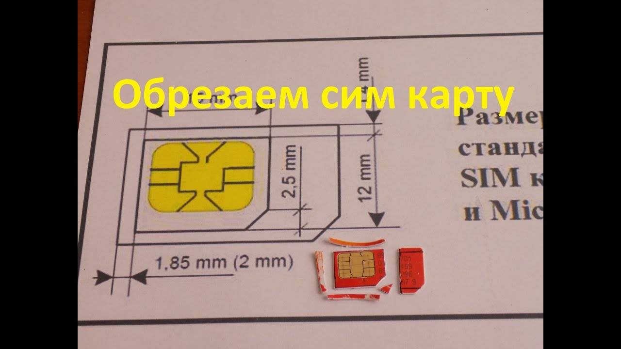 Как обрезать стандартную sim-карту под micro sim? как обрезать сим-карту под микро сим в домашних условиях