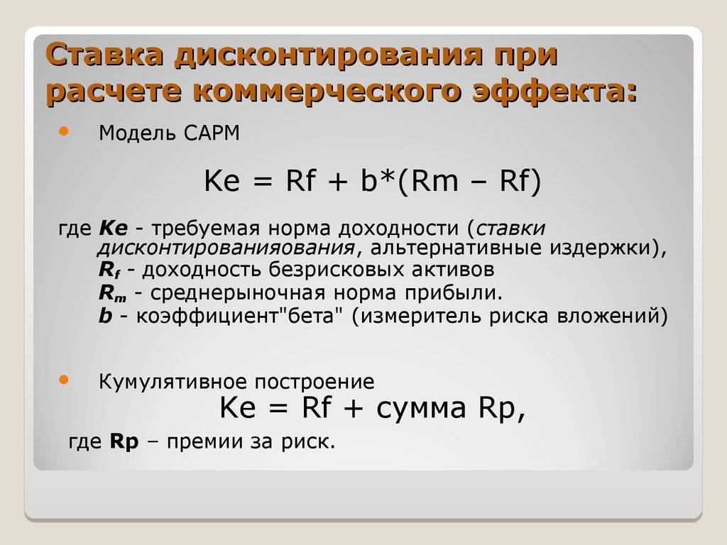 В чем отличие ставки дисконтирования от ставки капитализации? - часто задаваемые вопросы