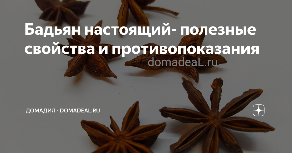 В чем разница между бадьяном и анисом?