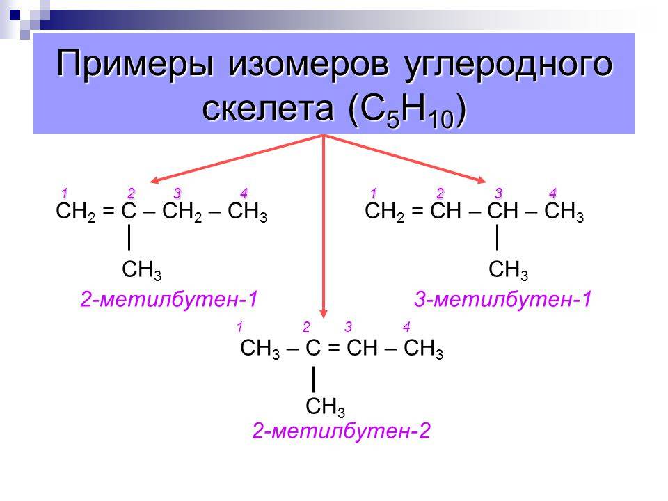 Изомер – определение, типы, пример и тест