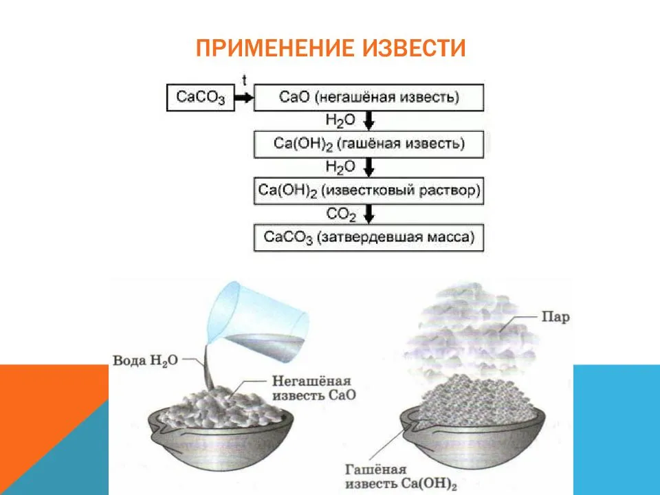 Негашеная известь: нормы и сроки внесения, применение в садоводстве
