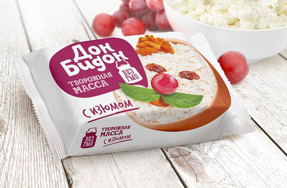 Творожный продукт.