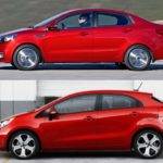 Седан и хэтчбек.