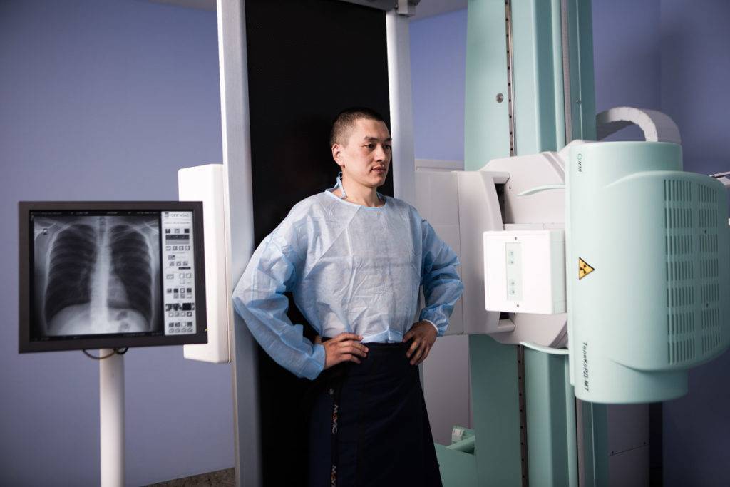 Как делают рентген.