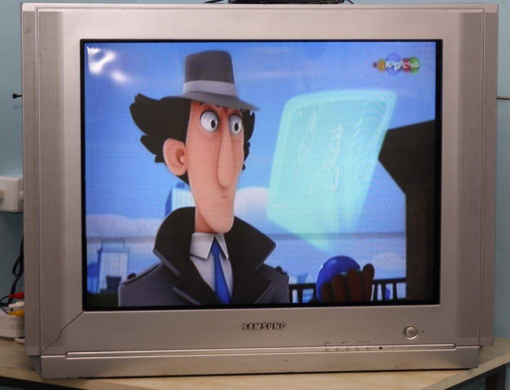 Аналоговое телевидение.