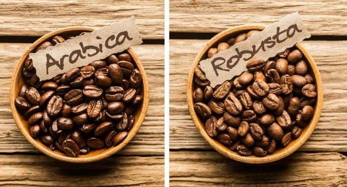 Арабика и робуста.