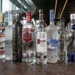 Водка премиум на спирте «Альфа».