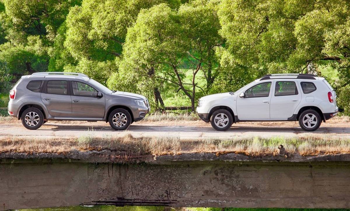 Отличия Nissan Terrano от Renault Duster.