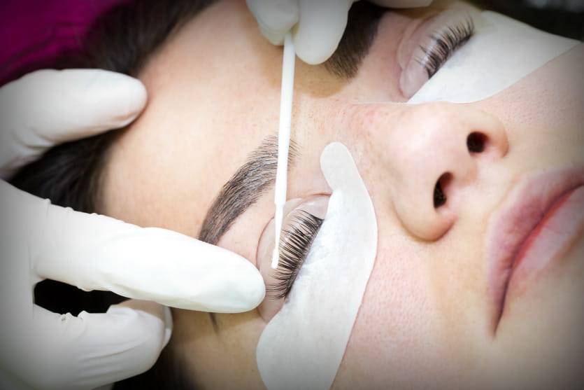 Ламинирование ресниц.