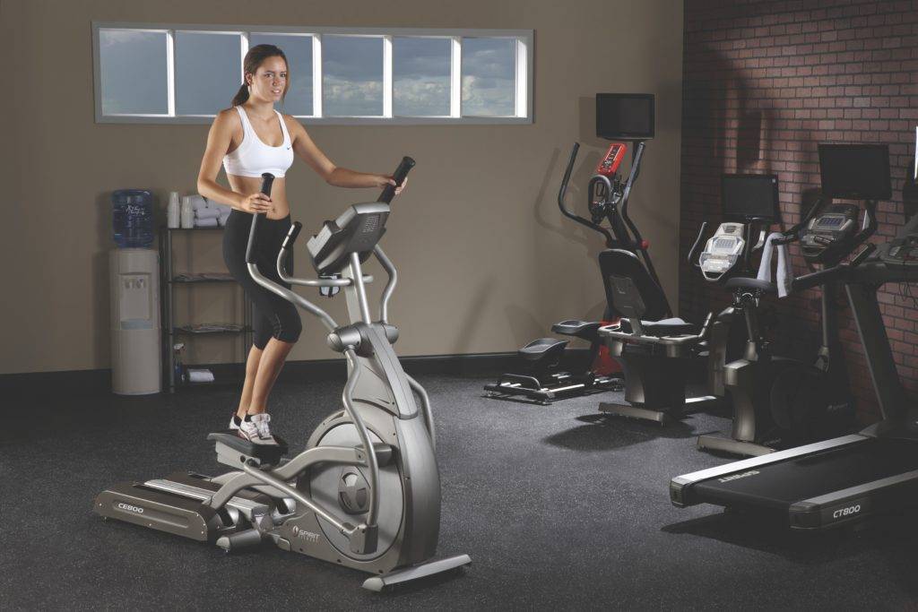 Орбитрек или эллиптический тренажёр.