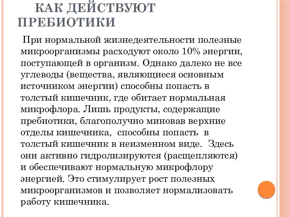 Пробиотики и пребиотики: в чем разница?