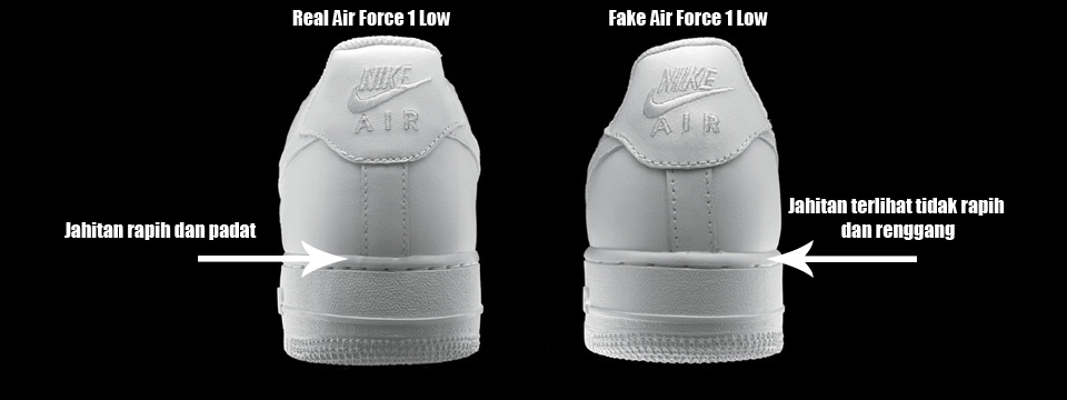 Как отличить оригинальные кроссовки от реплики. как отличить подделку nike air force от оригинала