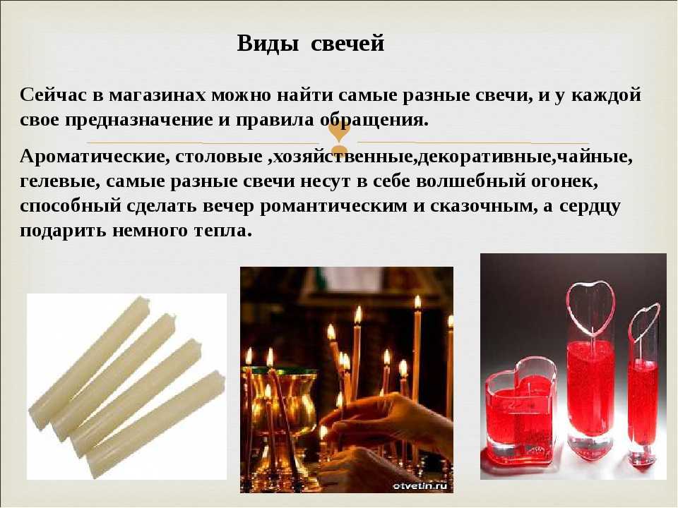 О чем расскажут свечи