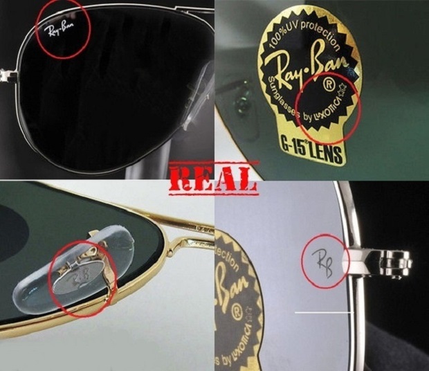 Как отличить оригинальные очки ray-ban от подделки, признаки пали