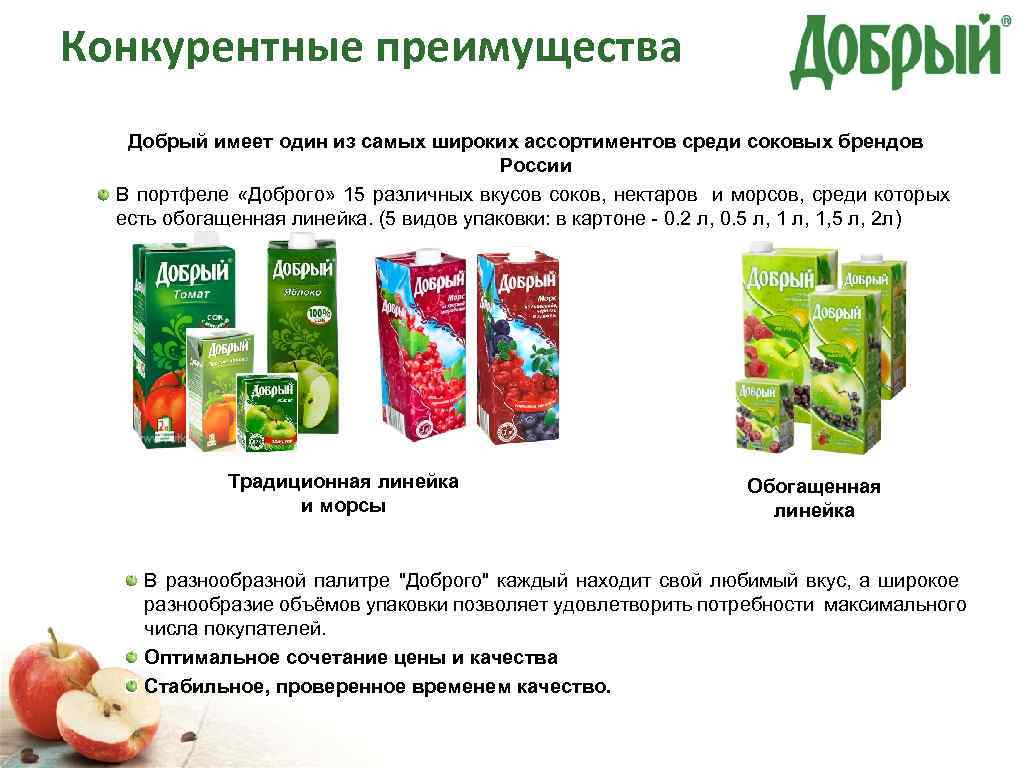 Чем отличается сок от нектара: полезные свойства напитков и их различия
