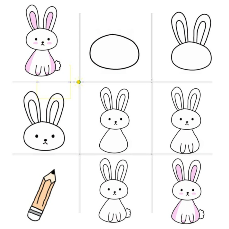 Как нарисовать кролика?
