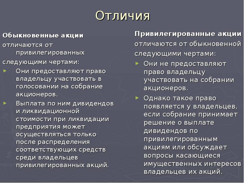 Привилегированные акции и обыкновенные акции: понимание разницы – финансовая энциклопедия