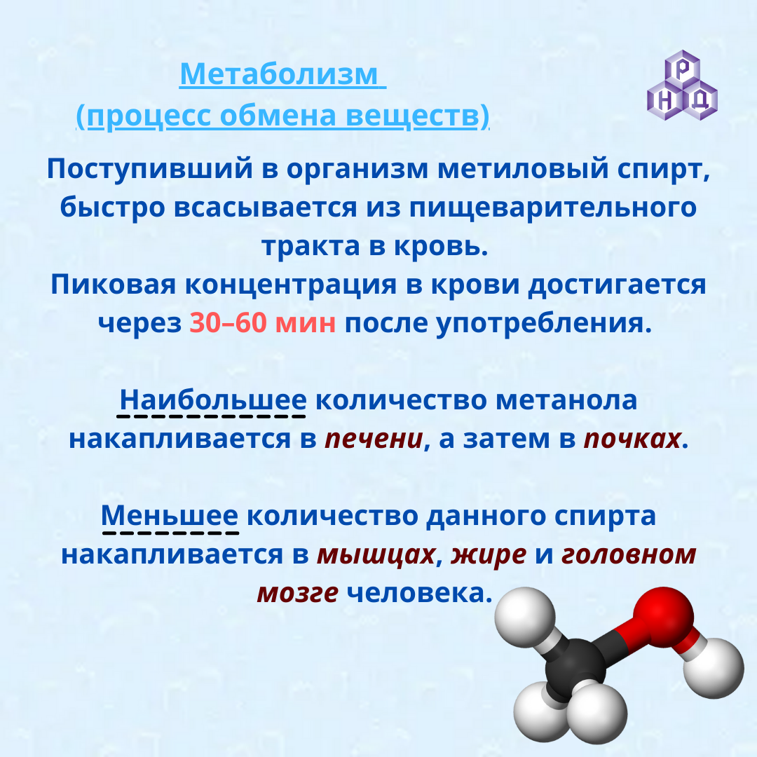 Чем отличается этиловый спирт от метилового