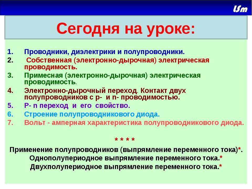 Проводники, полупроводники и диэлектрики в электрическом поле