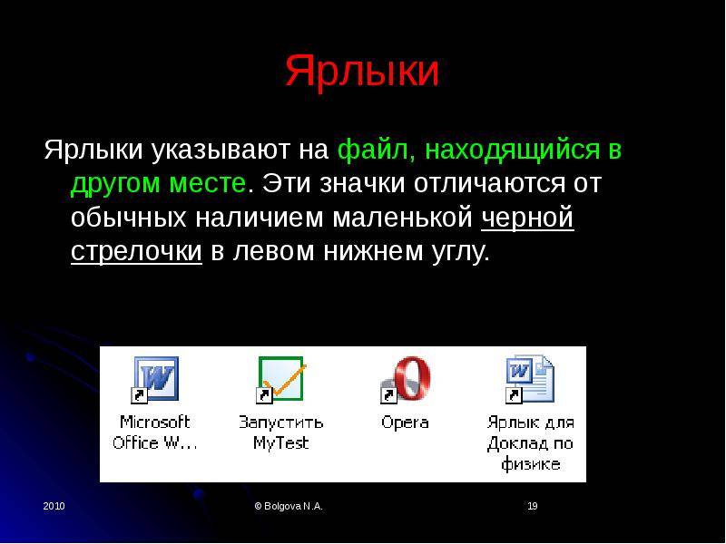 Какие бывают ярлыки в windows и как включить показ их расширений | белые окошки