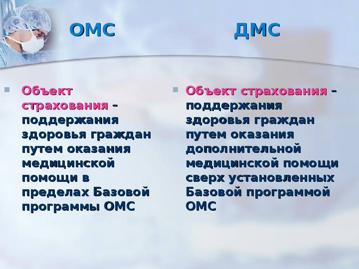Какая страховка лучше: омс или дмс? - блог напоправку
