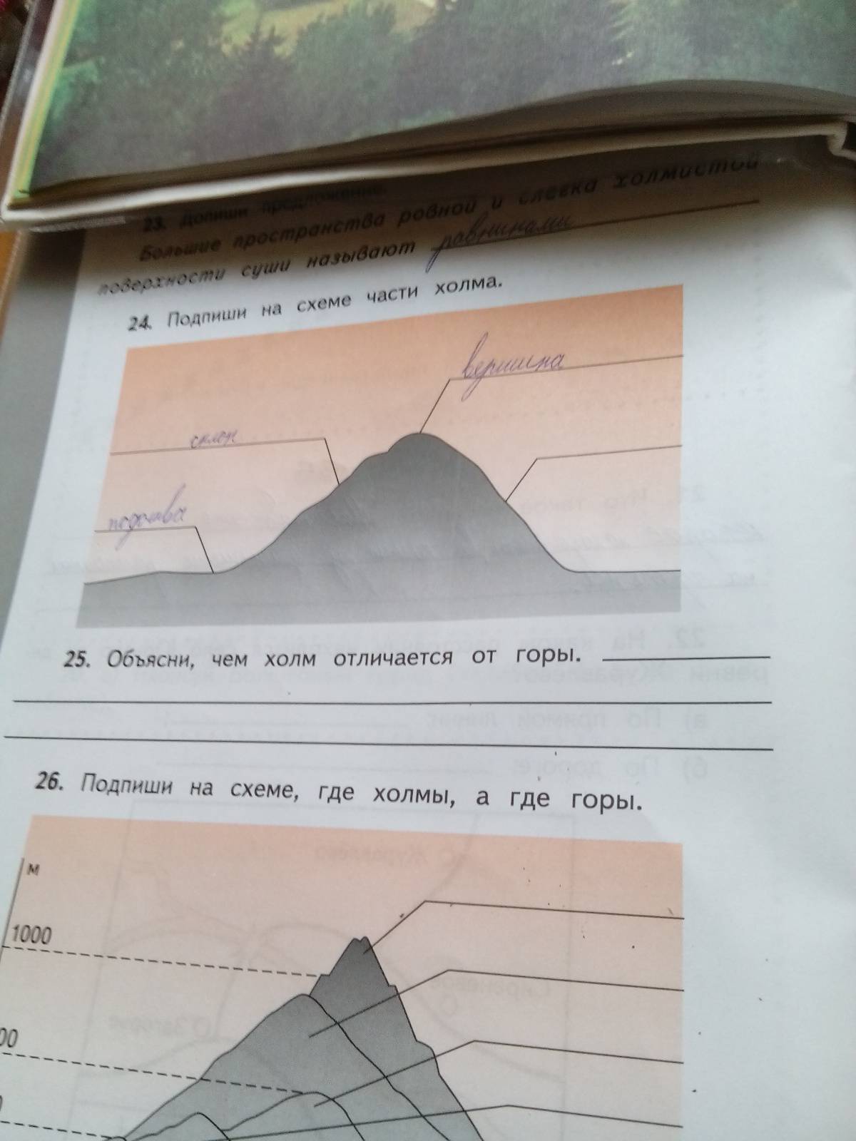 Что выше гора или холм