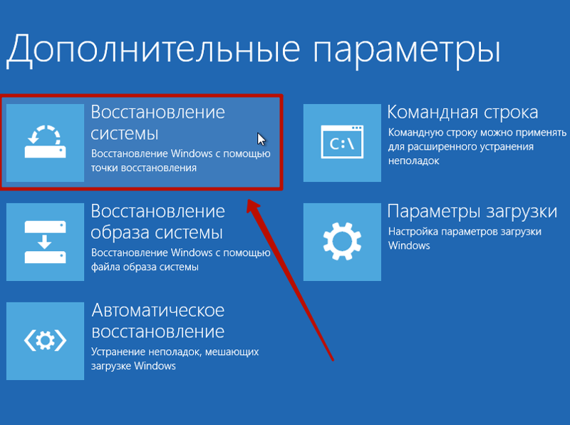 Как запустить восстановление системы windows 7