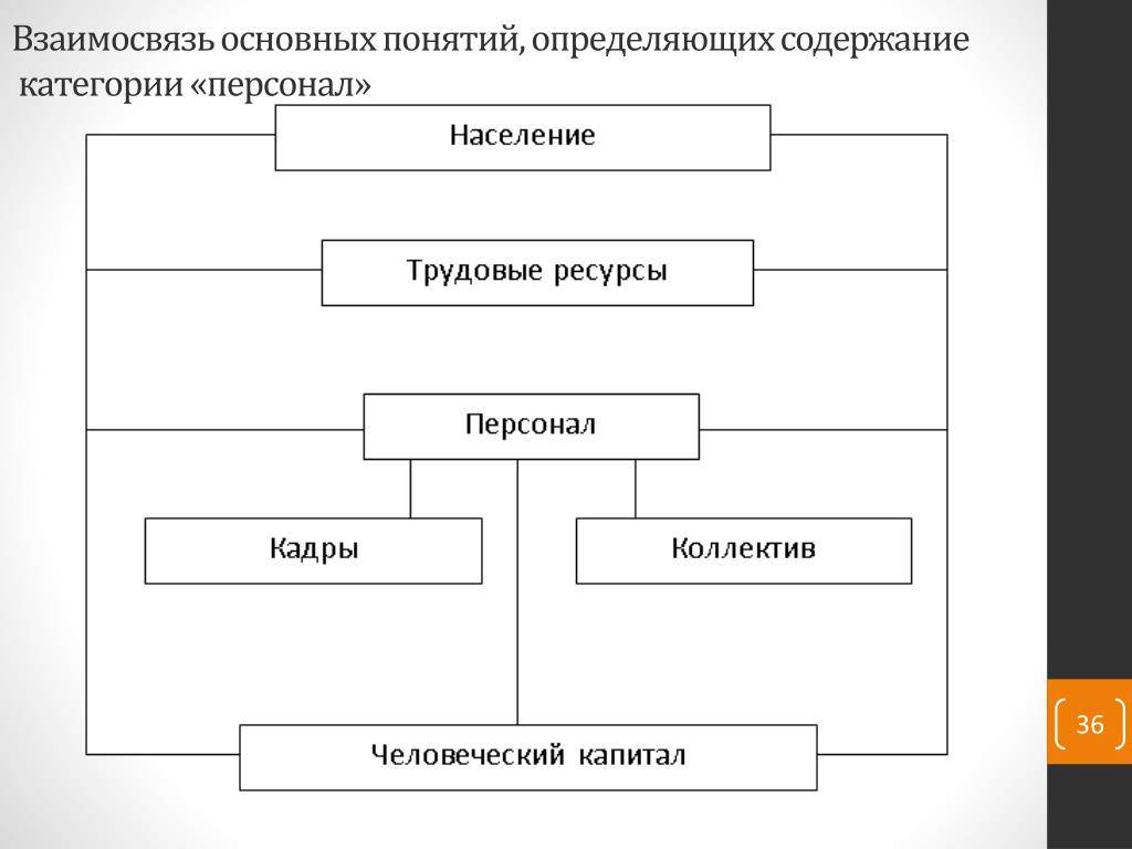 Что такое кадры в экономике