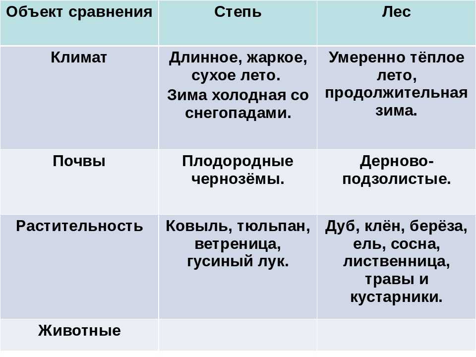 Чем отличается тундра от степи биология. разница между степью и тундрой