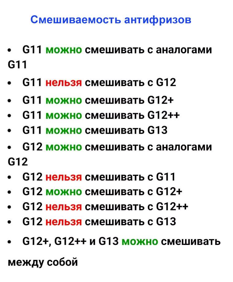 Антифриз: красный, зеленый, синий - в чем разница?