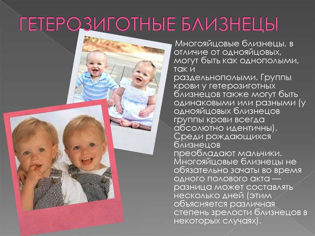 Близнецы и двойняшки: есть ли разница и в чем она
