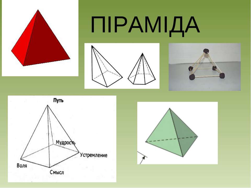 Пирамида и призма отличия