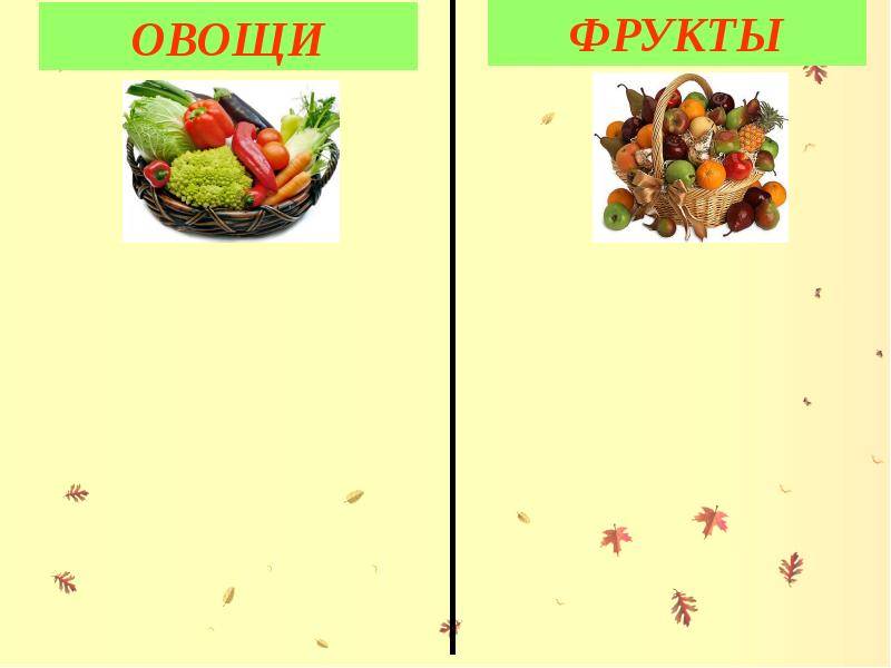 Разница между овощами и фруктами. чем отличаются фрукты от овощей