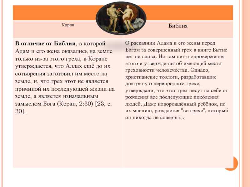 В чем разница библии и корана? [проверено специалистами] - pochemu.cc