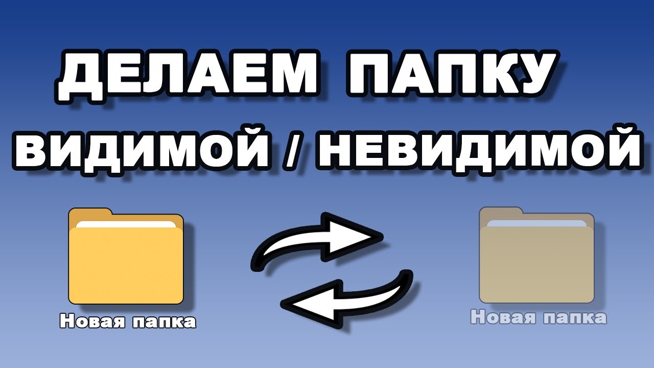Скрываем файлы в windows. прячем конфиденциальную информацию