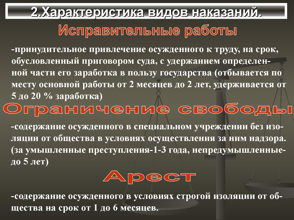 Основные отличия обязательных и исправительных работ