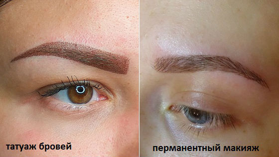 Разница между перманентным макияжем и татуажем
