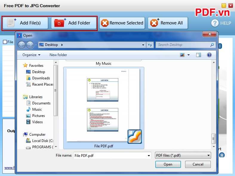 Как перевести JPG в PDF?