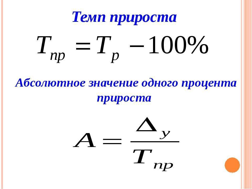 Темп прироста