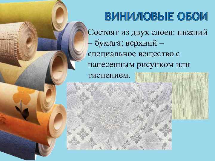 Виниловые обои на бумажной основе: недостатки в сравнении с флизелином