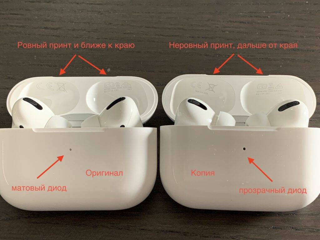 Как отличить оригинальные AirPods Pro от подделки?