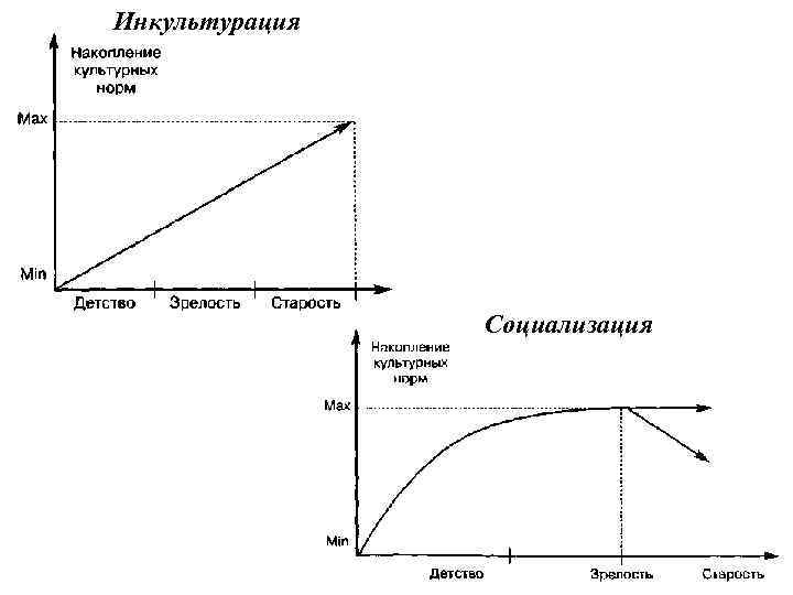 Разница между инкультурацией и социализацией. социализация и инкультурация, их виды и формы
