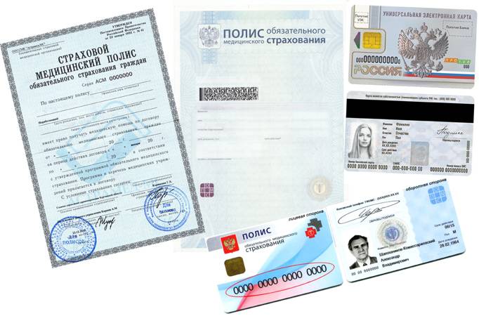 Документы для медицинского полиса